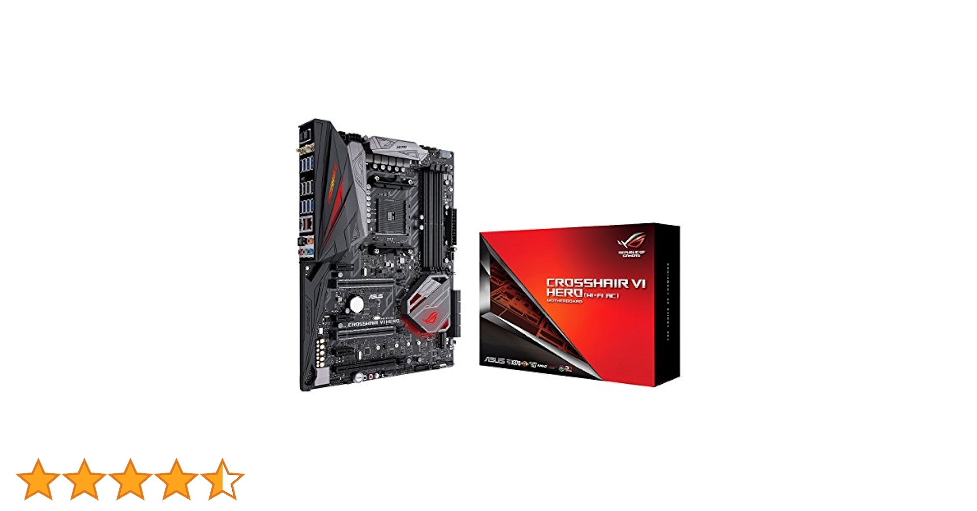 ASUS ROG Crosshair VI Hero (WI-FI AC) AMD Ryzen AM4 DDR4 M.2